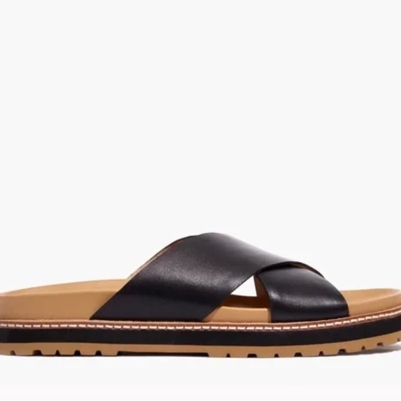 Madewell Dayna Lugsole Slide Sandal in Leather black - Picture 10 of 10